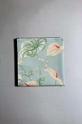 Textilné obrúsky - súprava 4 Adella (tyrkysová)