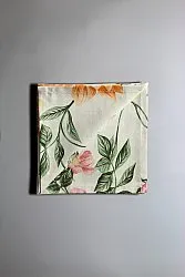 Textilné obrúsky - súprava 4 Dahlia (oranžová)