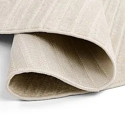 Kruhový koberec - Devon (krémový)