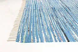 Koberec z kusov - Delhi (modrý)