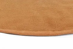 Kruhový koberec (sisal) - Agave (oranžová)