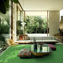 Koberec z sisalu - Agave (zelený)