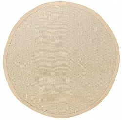 Kruhový koberec (sisal) - Agave (taupe)