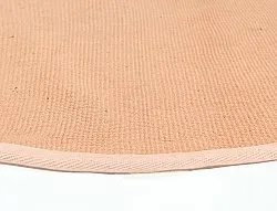 Kruhový koberec (sisal) - Agave (damask)