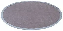 Kruhový koberec (sisal) - Agave (sivá)