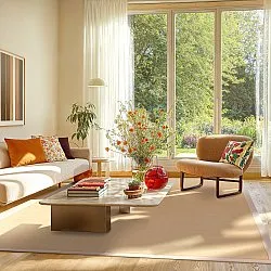 Sisalový koberec - Agave (damask)