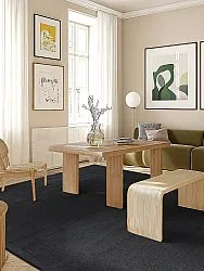 Sisalový koberec - Agave (čierny)