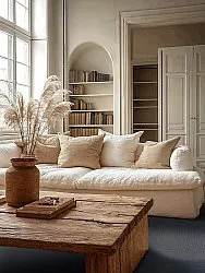 Sisalový koberec - Agave (tmavošedá)