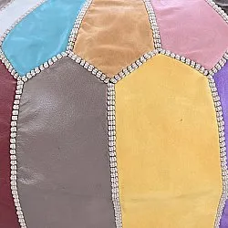 Sittpuff - Marockansk läderpuff (multi) 02