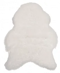 Islanská ovčia koža (biela)
