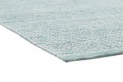 Vlnený koberec - Snowshill (tyrkysová/biela)