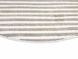 Kruhový koberec - Indoor/Outdoor Baldwin (krémový/bežový)