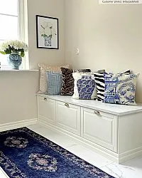 Koberec Wilton - Taknis (modrá)