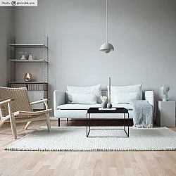 Vlnený koberec - Avafors Wool Bubble (béžový)