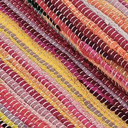 Koberec z kusov - Happy (ružová/multi)