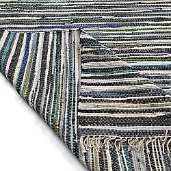 Koberec z kusov - Home (modrý/multi)