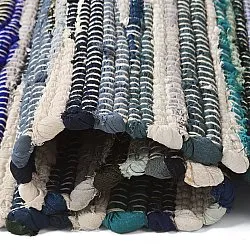 Koberec z kusov - Home (modrý/multi)