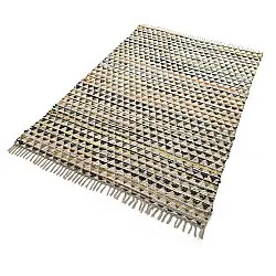 Koberec z kusov - Lindby (žltá/multi)