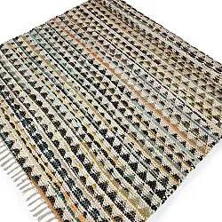 Koberec z kusov - Lindby (žltá/multi)