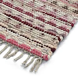Koberec z patchworku - Lindby (ružová/multicolor)