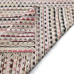 Koberec z patchworku - Lindby (ružová/multicolor)