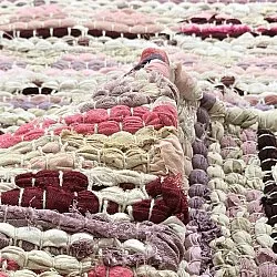 Koberec z patchworku - Lindby (ružová/multicolor)
