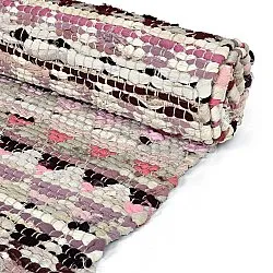 Koberec z patchworku - Lindby (ružová/multicolor)