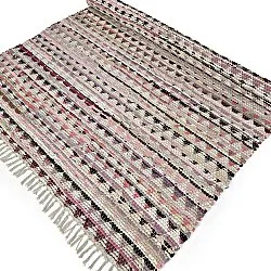 Koberec z patchworku - Lindby (ružová/multicolor)