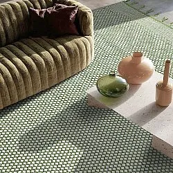 Koberec z kusov - Vinga (zelený)