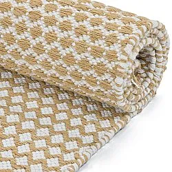 Koberec z kusov - Vinga (horčicovožltý)