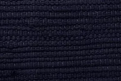 Koberec z patchworku - Silje (modrá/tmavomodrá)