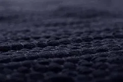 Koberec z patchworku - Silje (modrá/tmavomodrá)