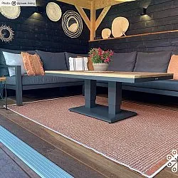 Koberec na interiér a exteriér - Tromsø (oranžový)