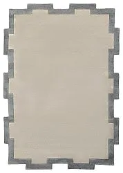 Vlnený koberec - Agra Hand Tufted Wool Premium (sivá)