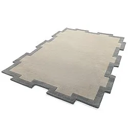 Vlnený koberec - Agra Hand Tufted Wool Premium (sivá)