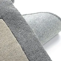 Vlnený koberec - Agra Hand Tufted Wool Premium (sivá)