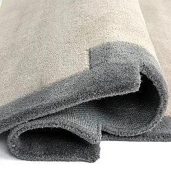 Vlnený koberec - Agra Hand Tufted Wool Premium (sivá)