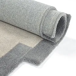 Vlnený koberec - Agra Hand Tufted Wool Premium (sivá)