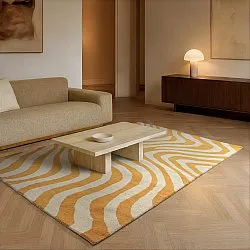 Vlnený koberec - Aiz Hand Tufted Wool Premium (žltá)