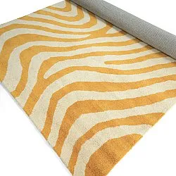 Vlnený koberec - Aiz Hand Tufted Wool Premium (žltá)