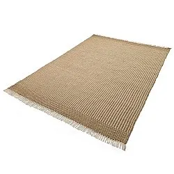 Vlnený koberec - Arbil (béžová/biela)