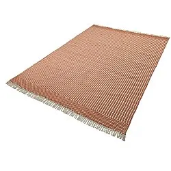 Vlnený koberec - Arbil (terracota/biela)