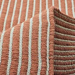 Vlnený koberec - Arbil (terracota/biela)