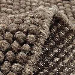 Kulatý koberec - Avafors Wool Bubble (hnědý/beige)