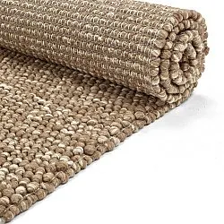 Vlněný koberec - Avafors Wool Bubble (světle hnědý/bílý)