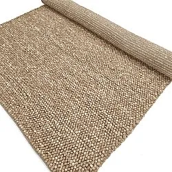 Vlněný koberec - Avafors Wool Bubble (světle hnědý/bílý)