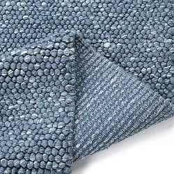 Vlnený koberec - Avafors Wool Bubble (námornícka modrá/krémová)