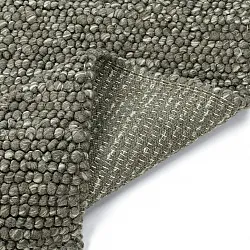 Vlnený koberec - Avafors Wool Bubble (machovo zelená/krémová)