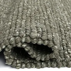 Vlnený koberec - Avafors Wool Bubble (machovo zelená/krémová)
