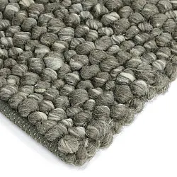 Vlnený koberec - Avafors Wool Bubble (machovo zelená/krémová)